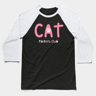 Cat Parents Club Baseball T-Shirt